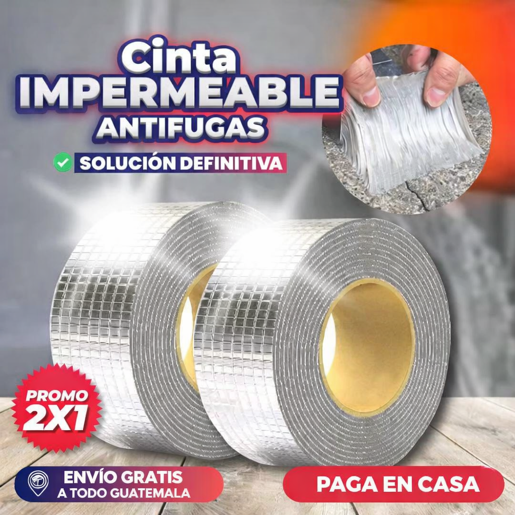 ¡OFERTA 2X1! Cinta Selladora Impermeable | LLUVIA CERO®