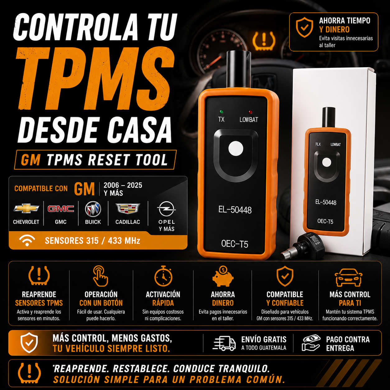 Monitor llantas