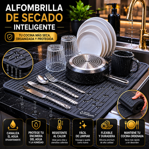 Tapete escurrido cocina