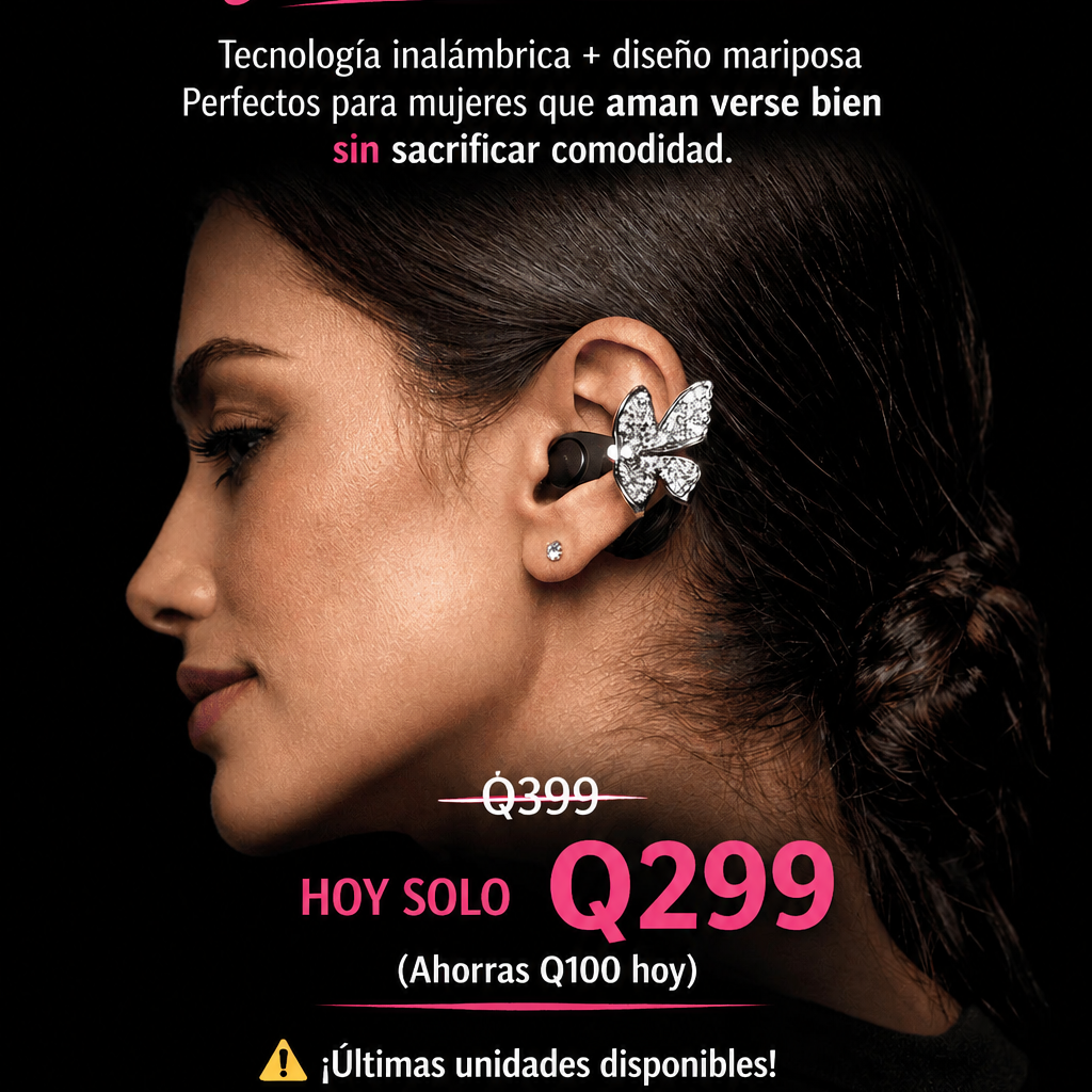 Aretes audifonos