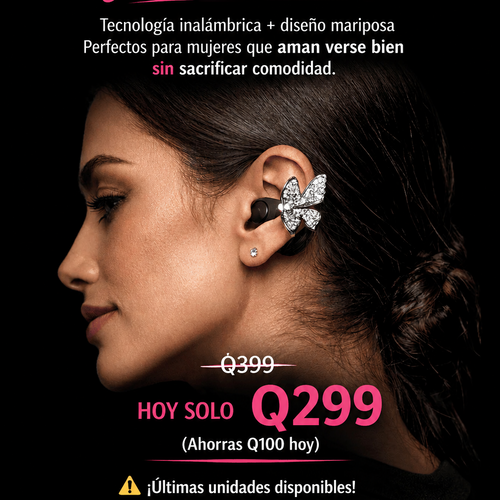 Aretes audifonos