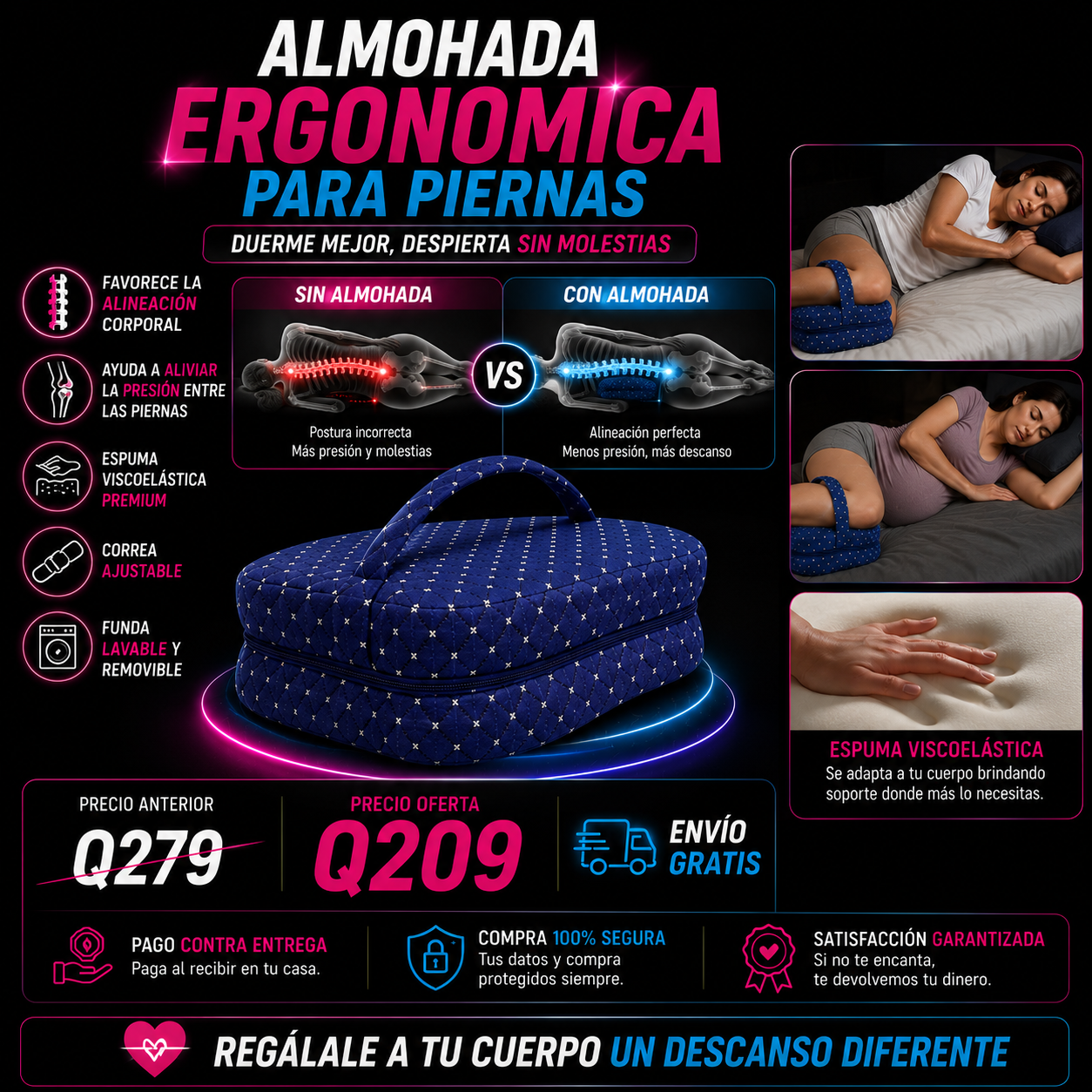 Almohada cervical