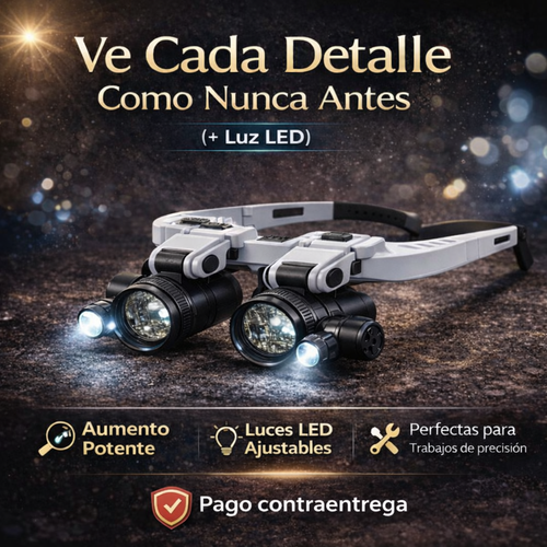 Gafas Lupa led Profesionales