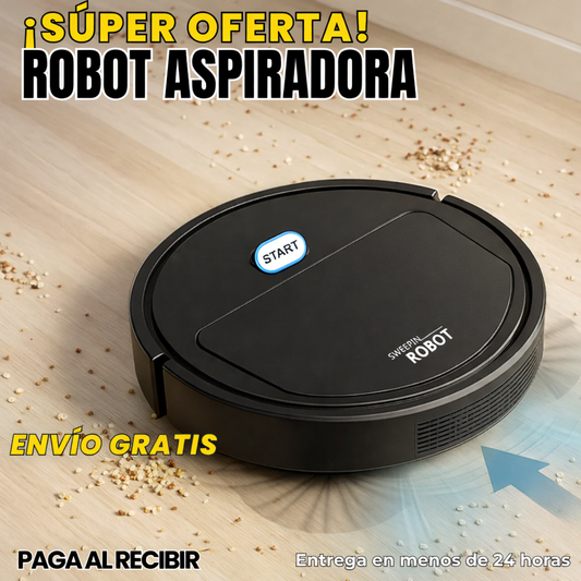 Aspiradora Robot 3 en 1