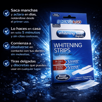 Whitening strips