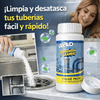 Polvos destapa tuberia