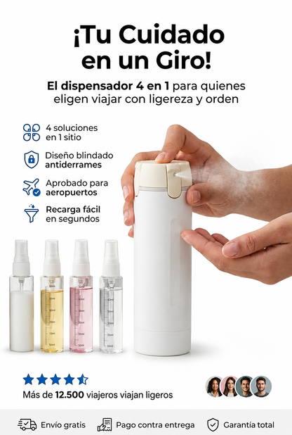 Kit de Viaje 4 en 1