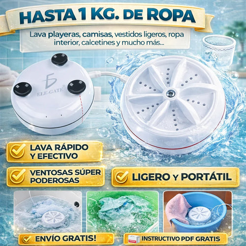 Mini TurboSpin Pro™ 2x1 |Máxima agitación, mejores resultados