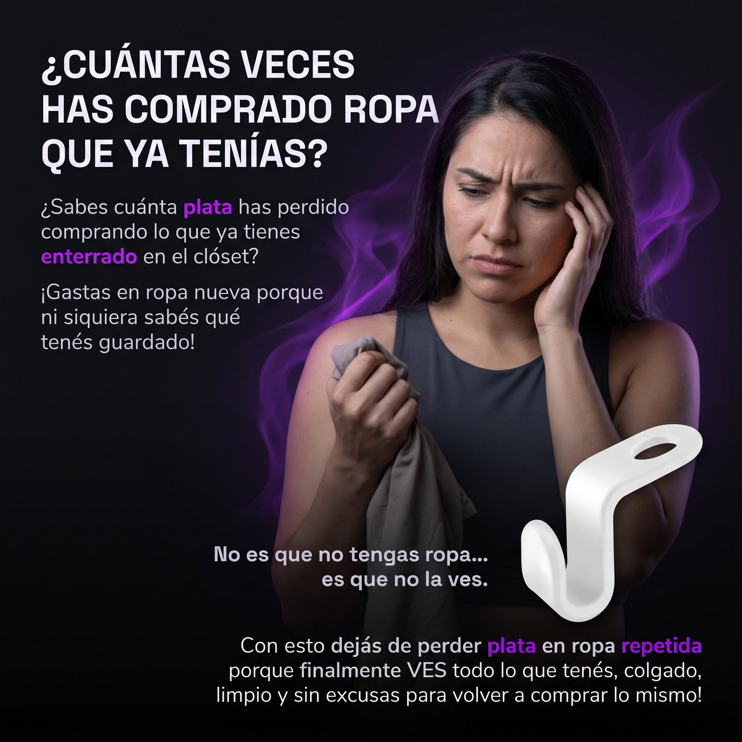 Conector ganchos