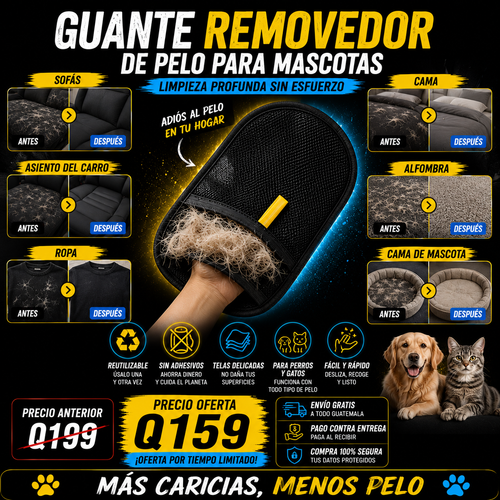 Guante pelusa