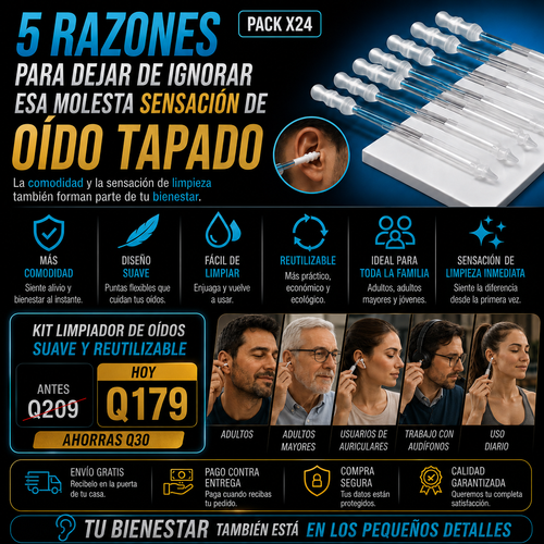 Kit limpieza cera