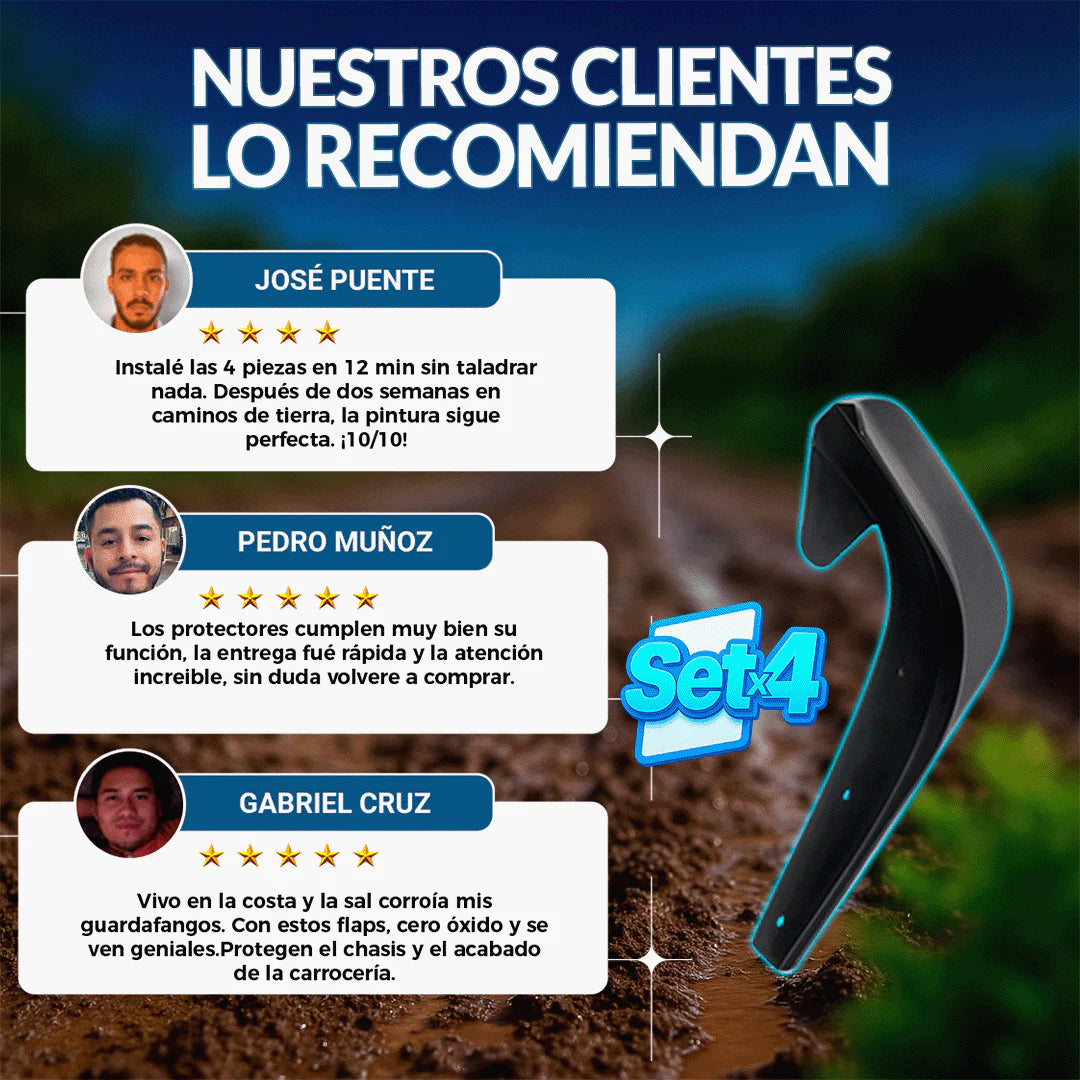 Protec-Barro Flex®️ Guardabarros UNIVERSAL