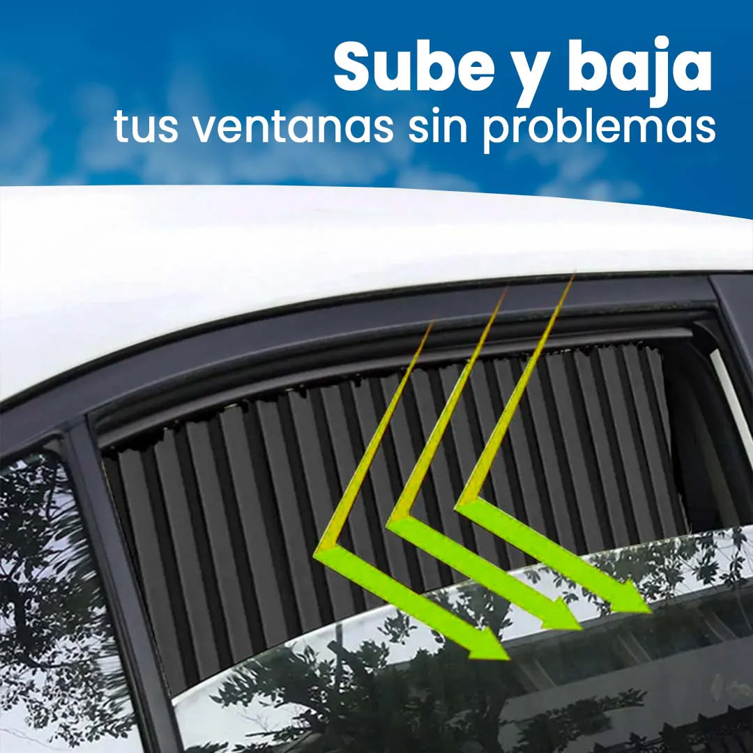 CORTINAS MAGNÉTICAS UNIVERSALES PARA AUTO 🎁PROMO 4 VENTANAS🎁