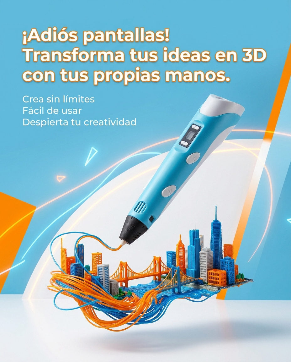 Boligrafo 3D — HERO