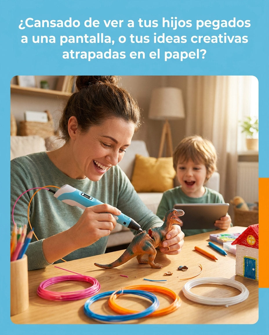 Boligrafo 3D — DOLOR Y SOLUCION