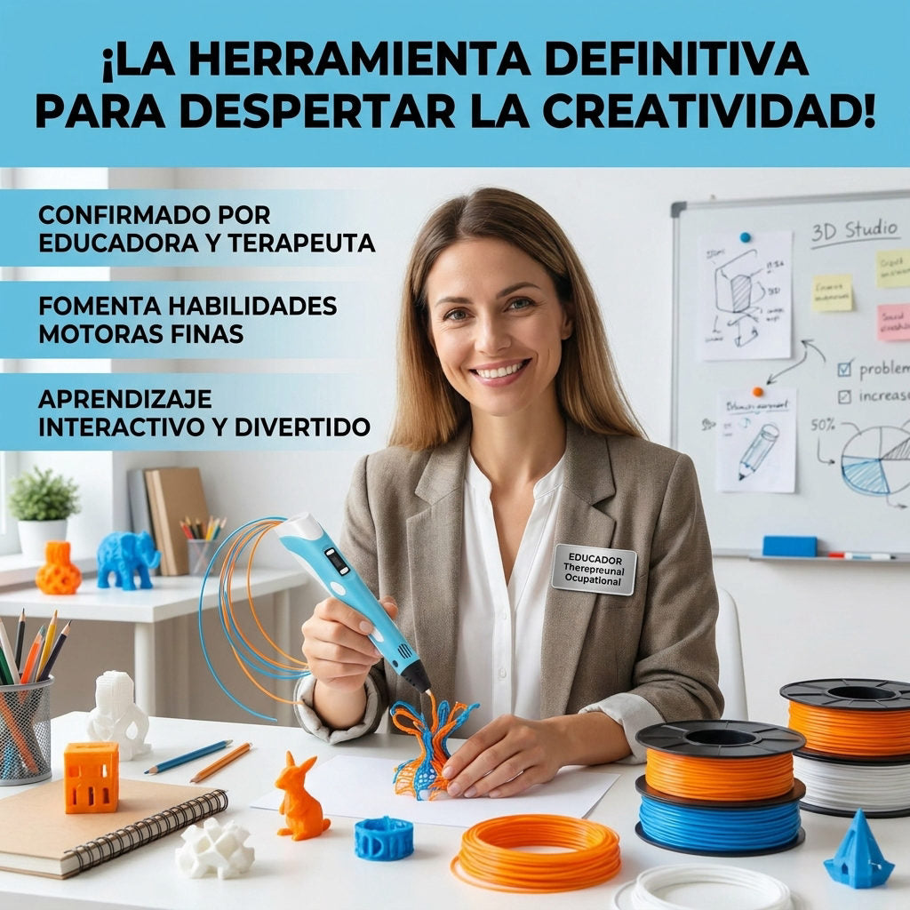 Boligrafo 3D — RECOMENDADO POR EXPERTOS