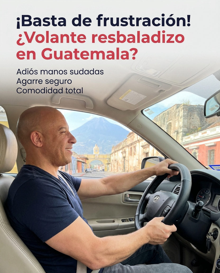 Cubre volante para auto — DOLOR Y SOLUCION