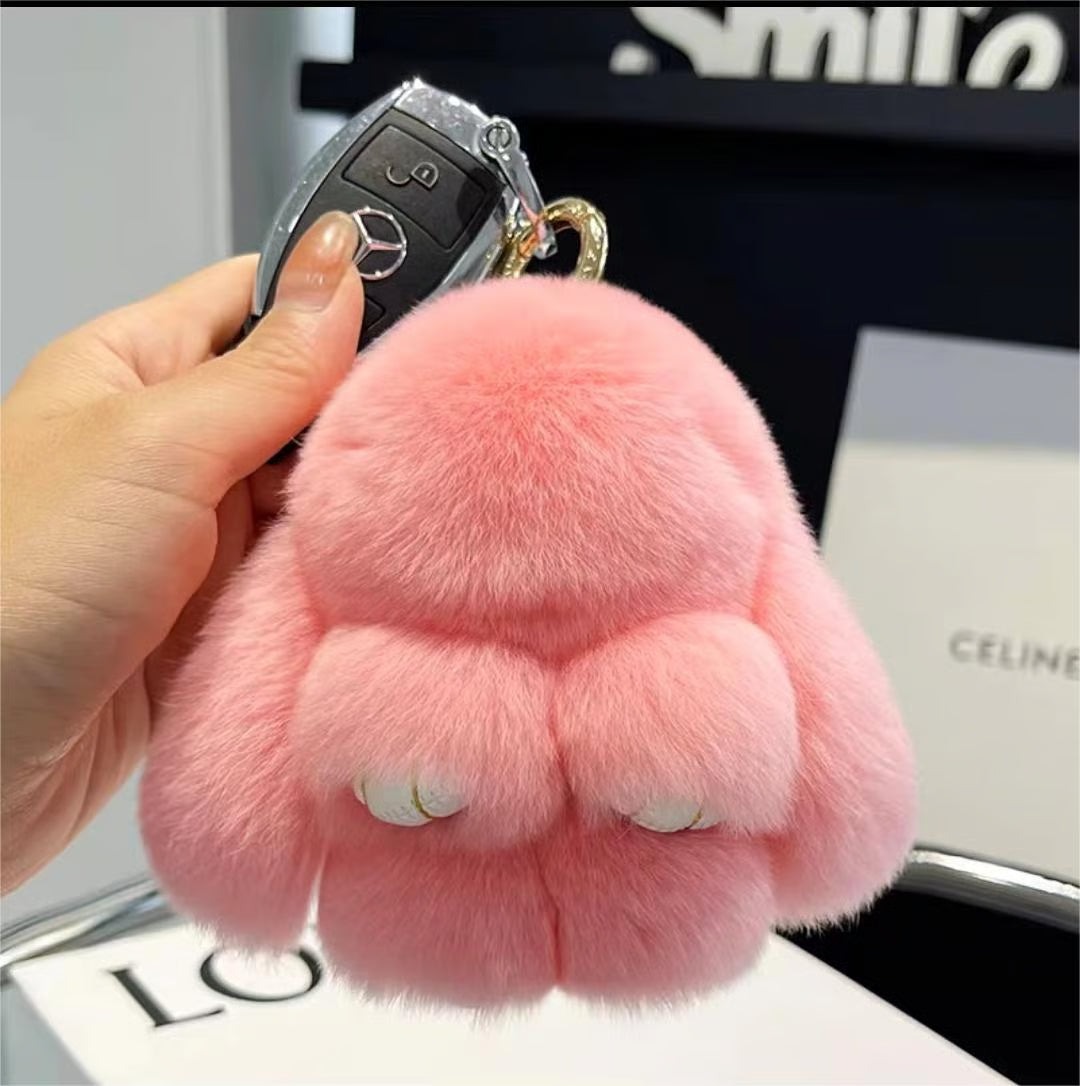 🐰Llavero de peluche de conejito - Opción de regalo en caja, 🎁Dulce sorpresa