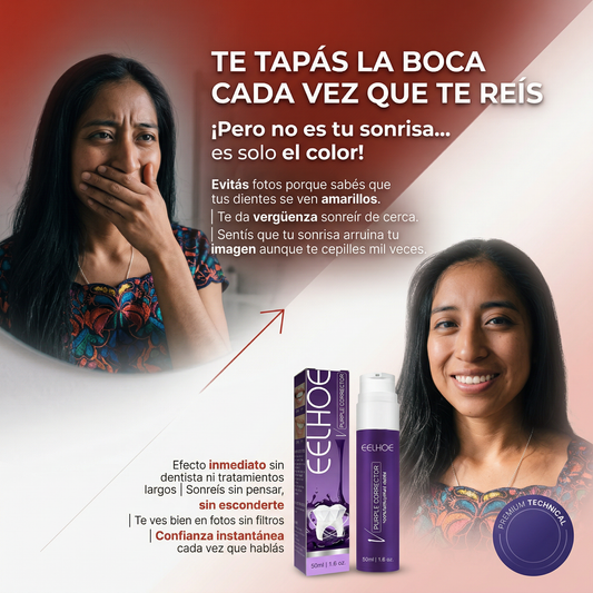 PRODUCTO TENDENCIA | ESMALTE BLANQUEADOR DENTAL - SONRISA BLANCA SIN TRATAMIENTOS