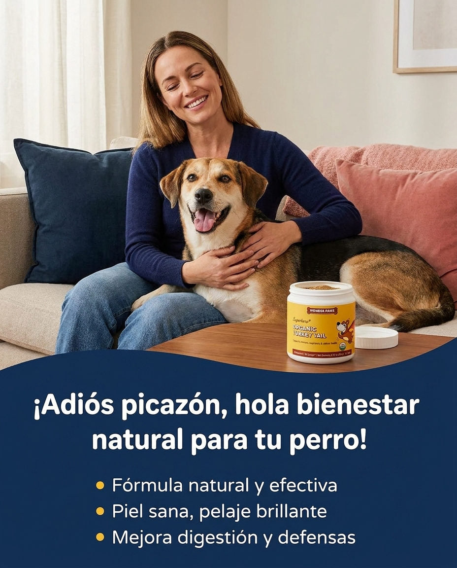 Hongo cola de pavo wonder paws - Perros — DOLOR Y SOLUCION