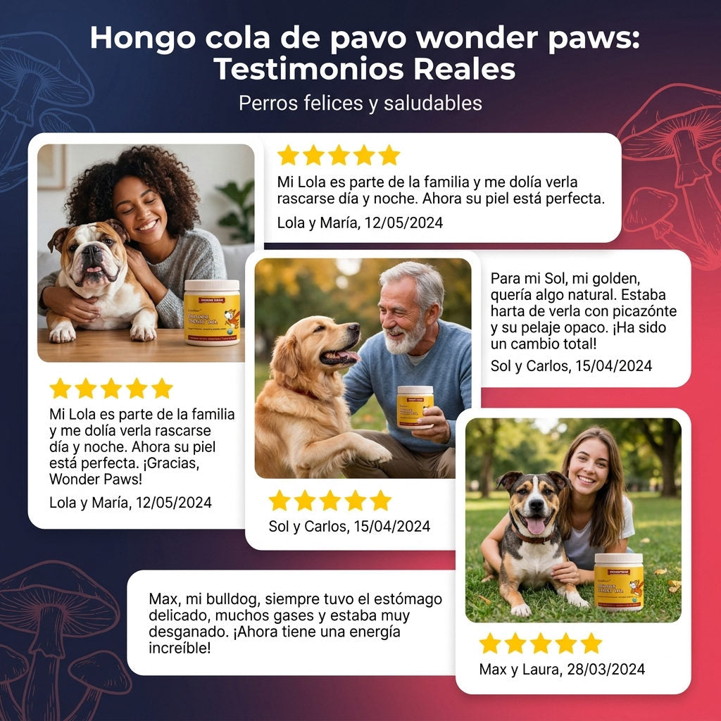 Hongo cola de pavo wonder paws - Perros — PRUEBA SOCIAL