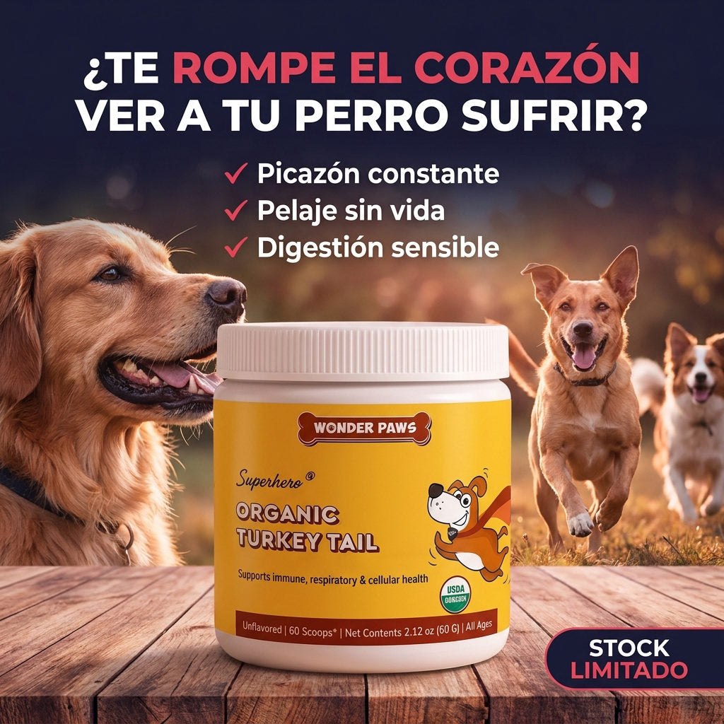Hongo cola de pavo wonder paws - Perros — STOCK