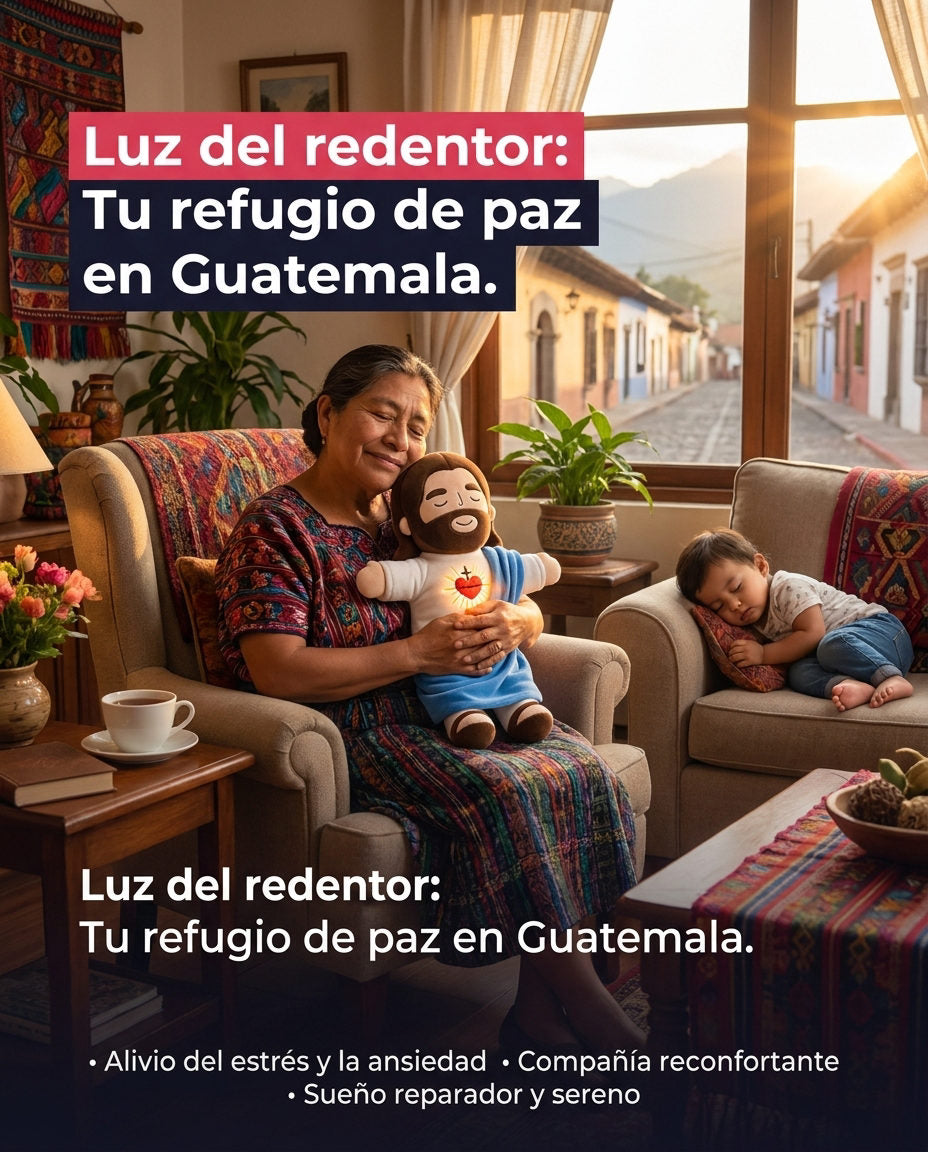 Luz del redentor - Peluche Jesus — DOLOR Y SOLUCION