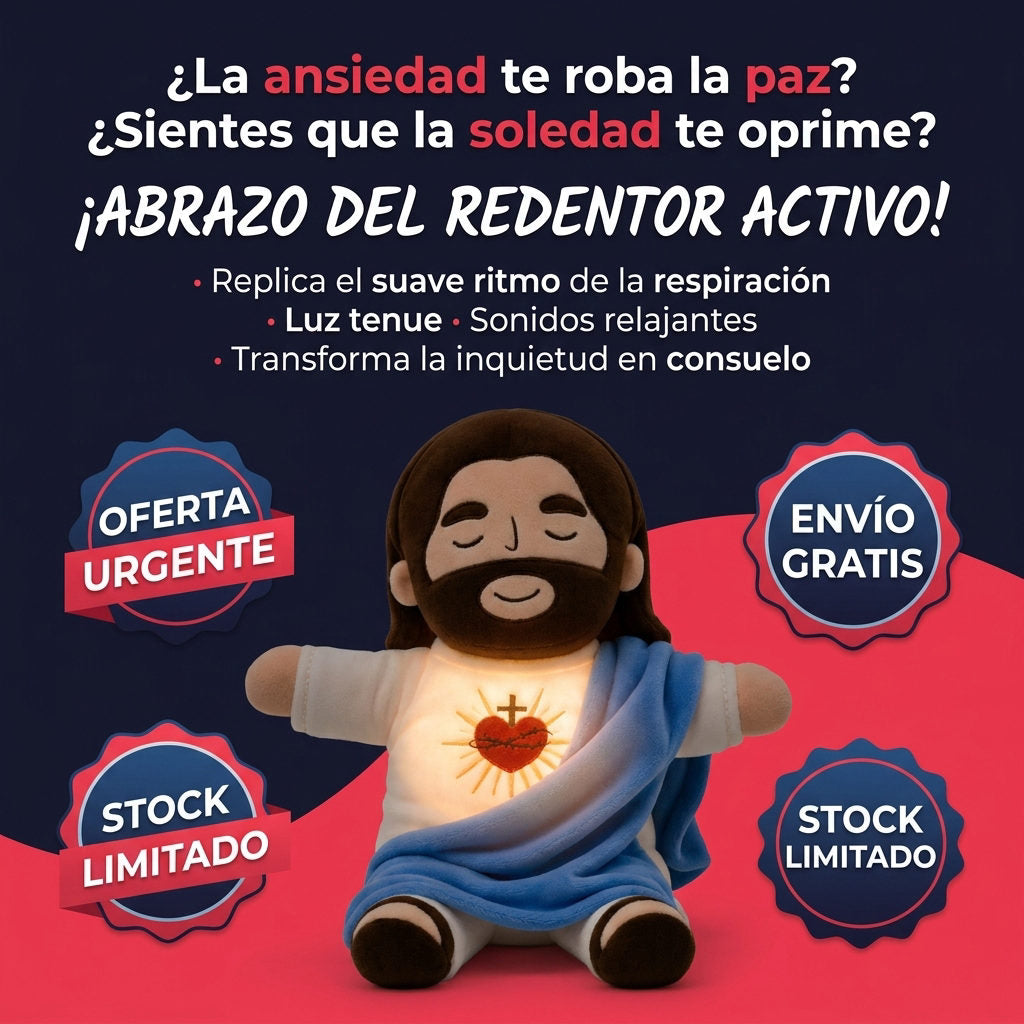 Luz del redentor - Peluche Jesus — OFERTA
