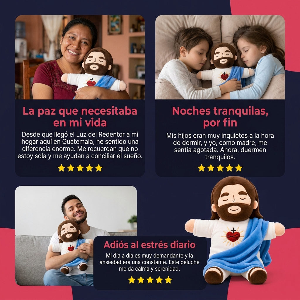 Luz del redentor - Peluche Jesus — PRUEBA SOCIAL