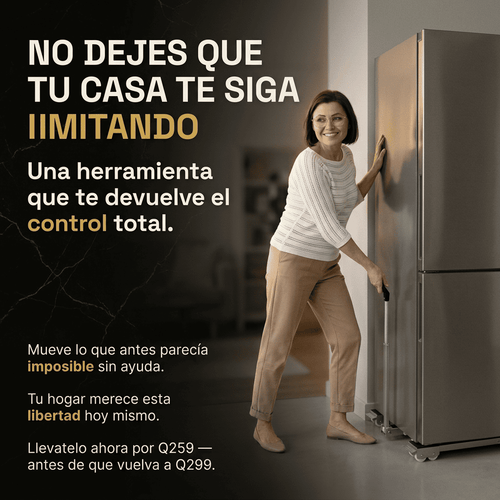 Bases movimiento muebles