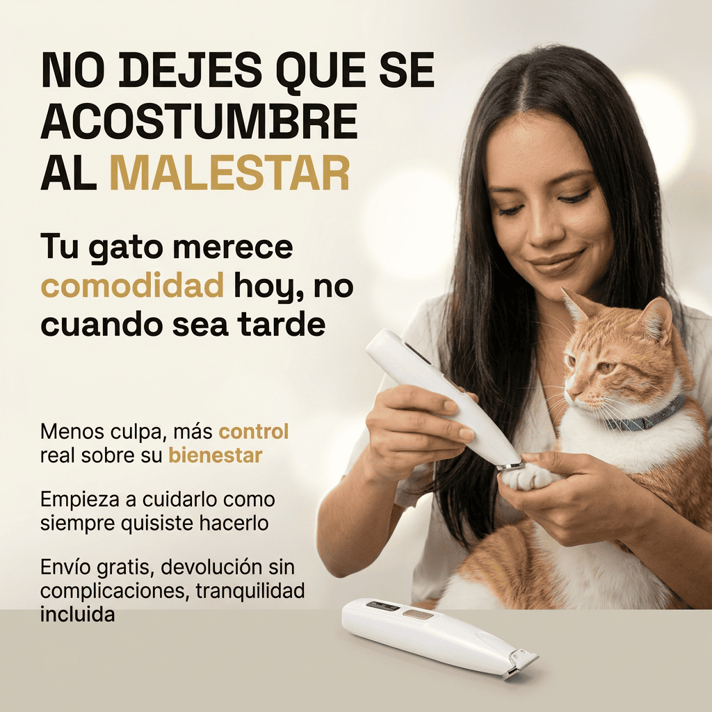 Maquina de afeitar para gatos