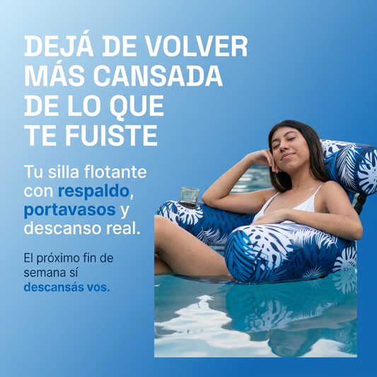 SUNFLOAT — Tu Trono Flotante para Piscina