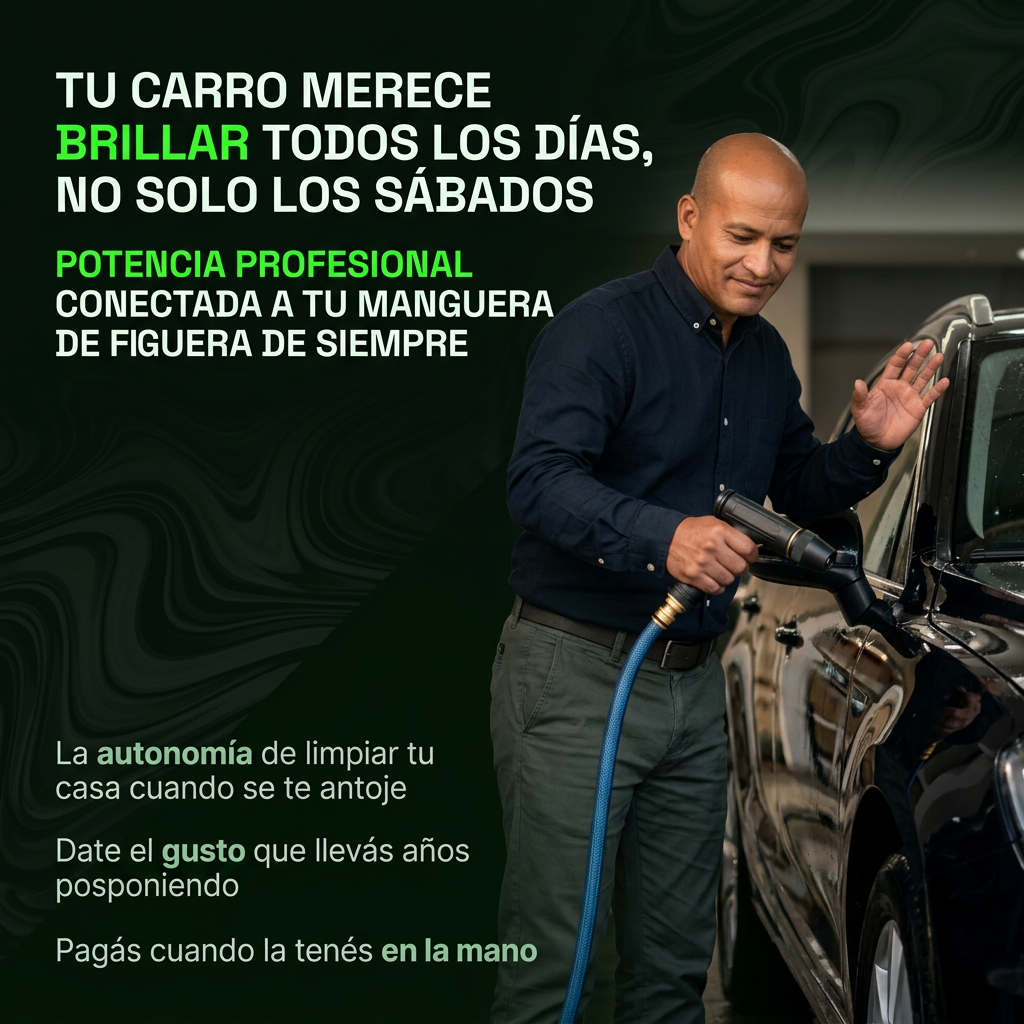 HIDROJET — Tu Hidrolavadora de Bolsillo
