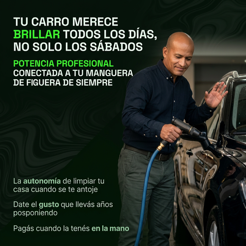 HIDROJET — Tu Hidrolavadora de Bolsillo