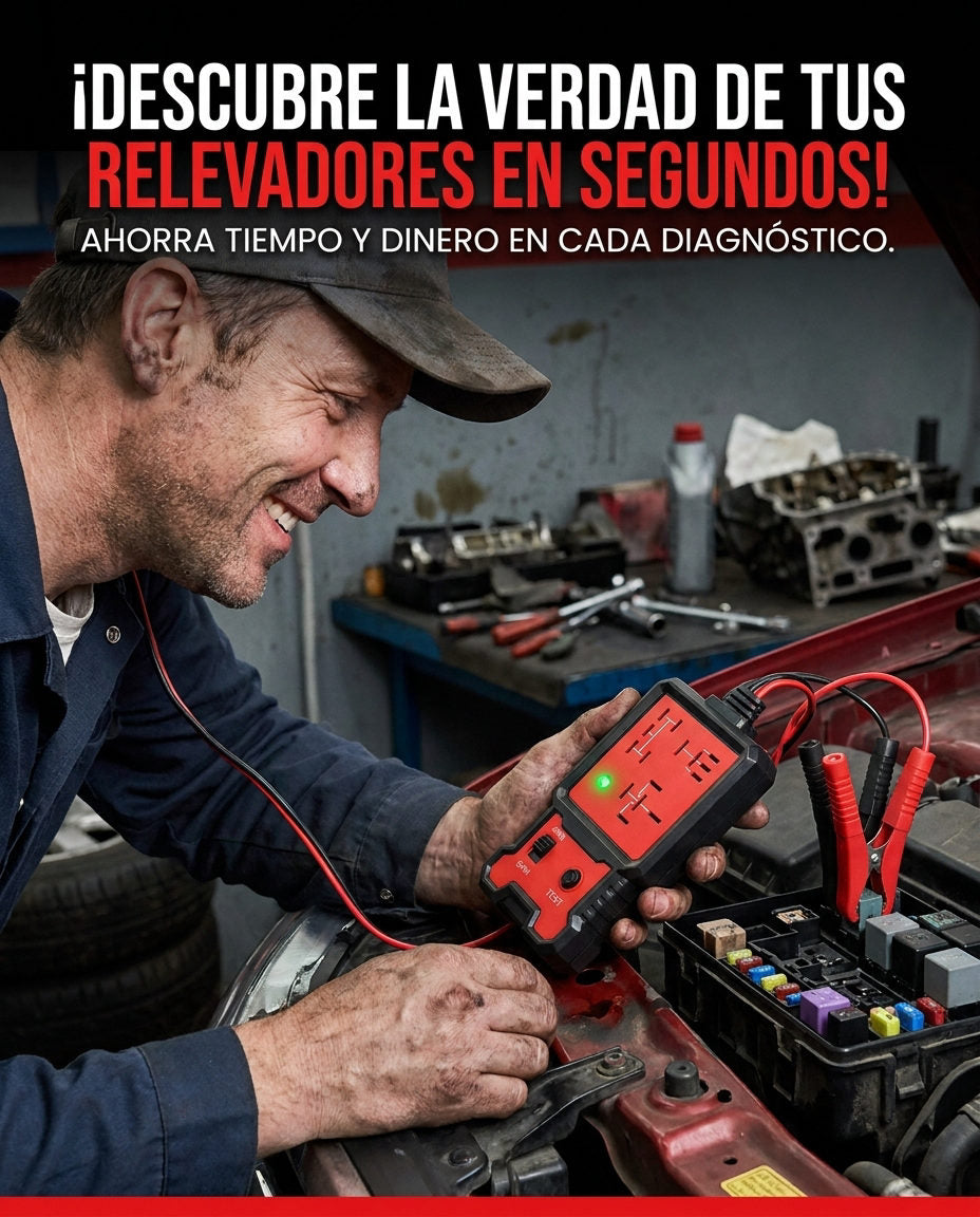 Probador de relevadores 12V — DOLOR Y SOLUCION