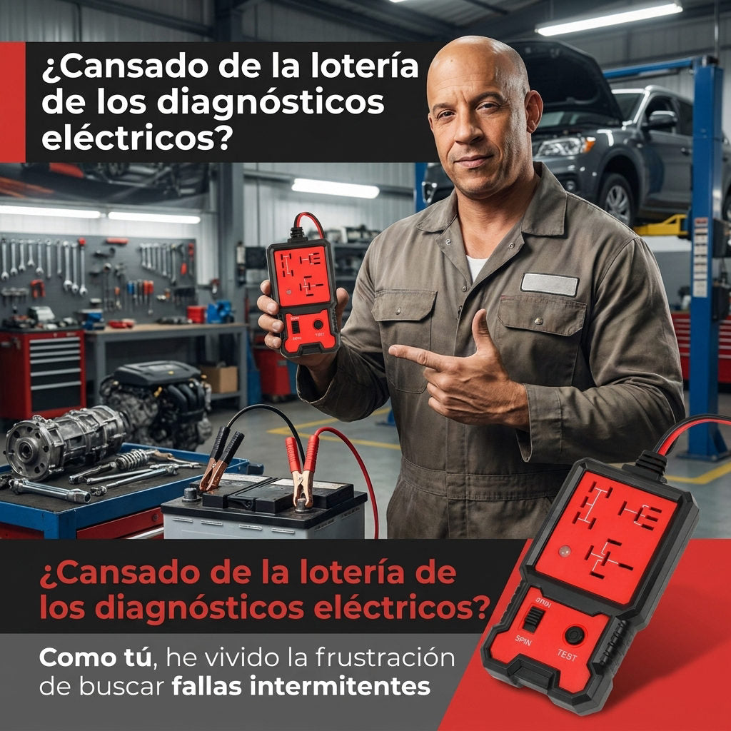 Probador de relevadores 12V — RECOMENDADO POR EXPERTOS