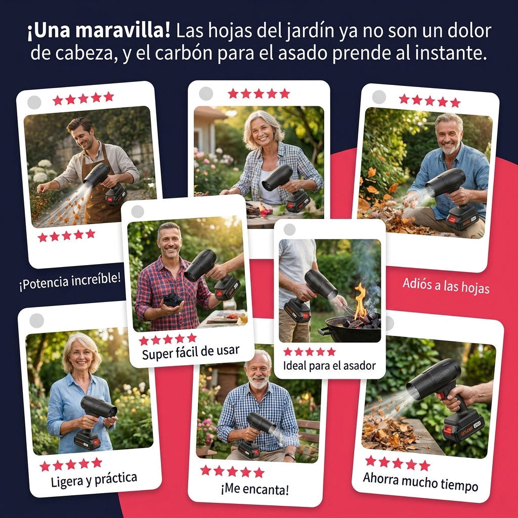 Sopladora JET Portatil — PRUEBA SOCIAL