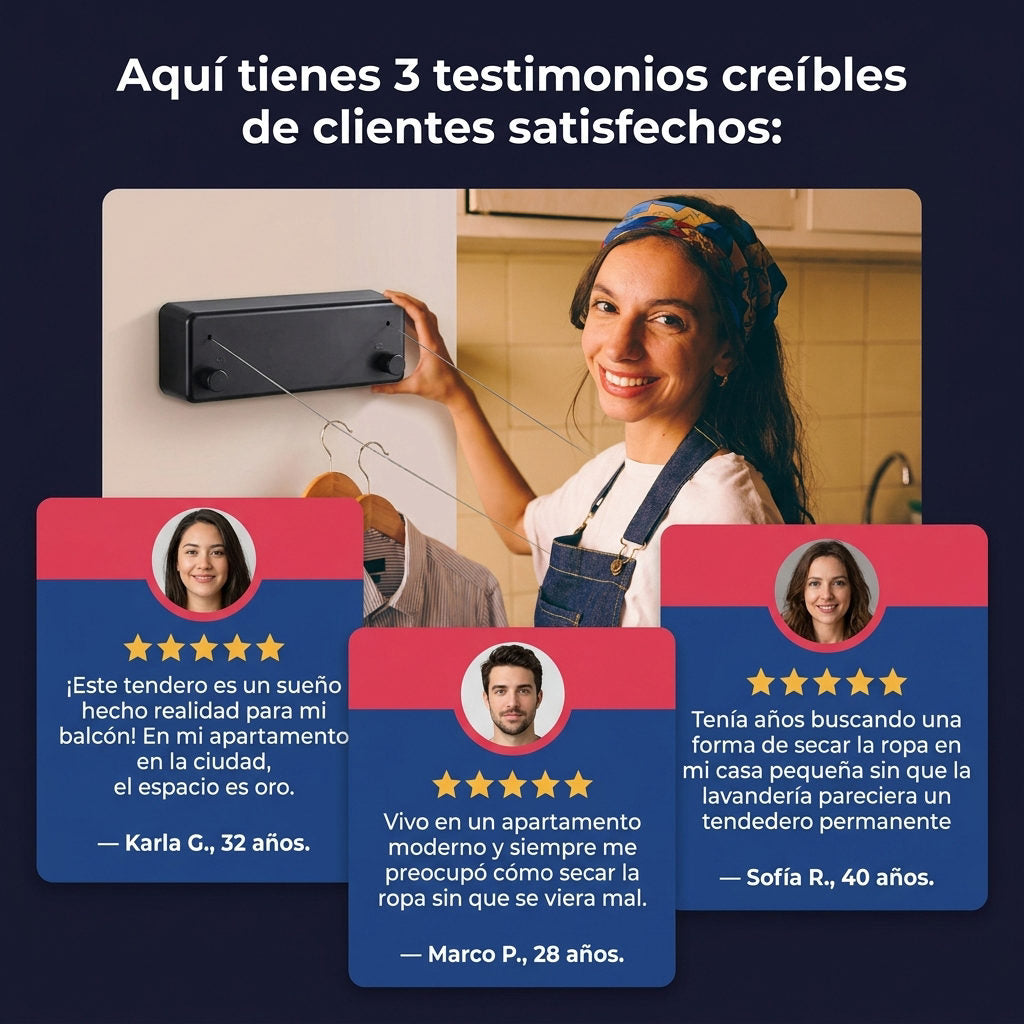 Tendero retráctil — PRUEBA SOCIAL